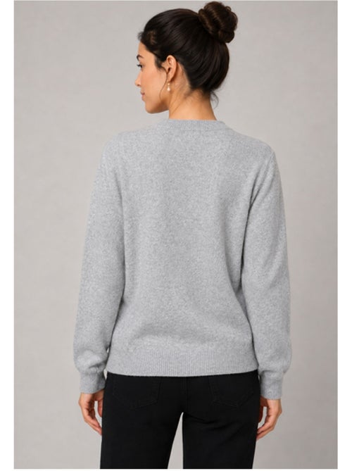 Pull Cardigan col v Kebello - Kiabi