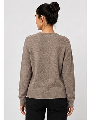 Pull cardigan col v kebello