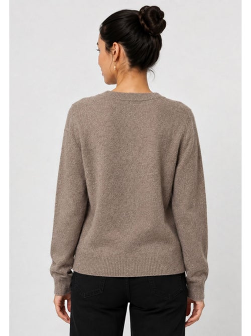 Pull Cardigan col v Kebello - Kiabi