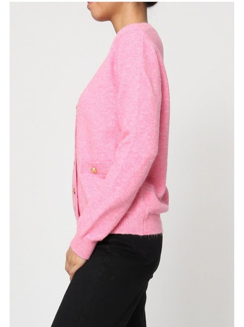 Pull Cardigan col v Kebello - Kiabi