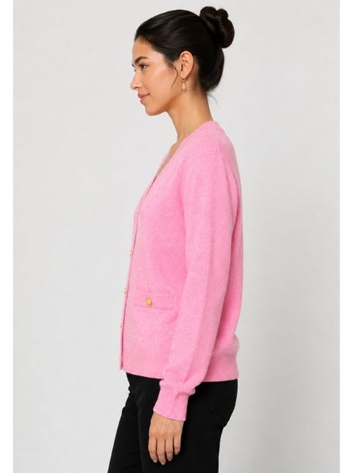Pull Cardigan col v Kebello - Kiabi Pull Cardigan col v Kebello - Kiabi