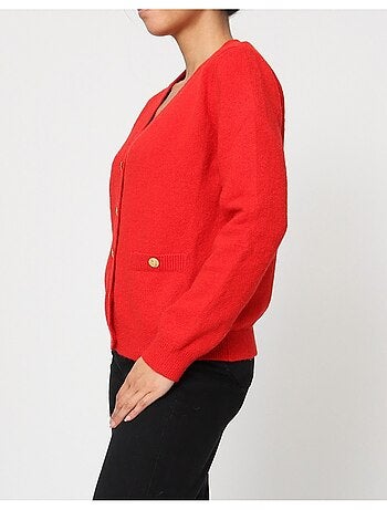 Pull Cardigan col v Kebello