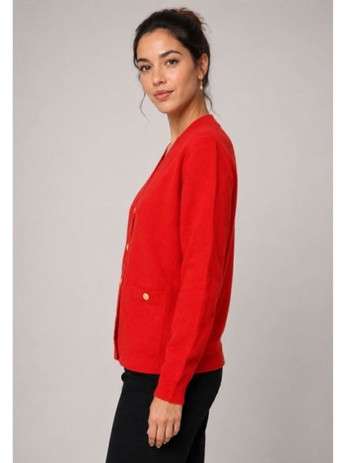 Pull Cardigan col v Kebello - Kiabi
