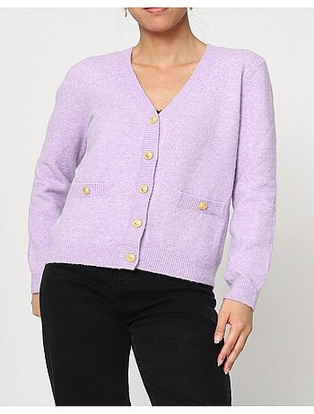 Pull Cardigan col v Kebello