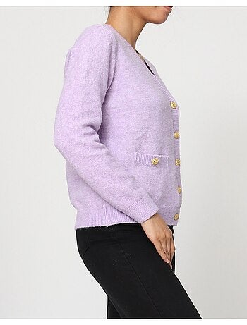 Pull Cardigan col v Kebello