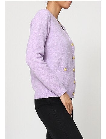 Pull Cardigan col v Kebello