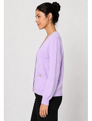 Pull Cardigan col v Kebello