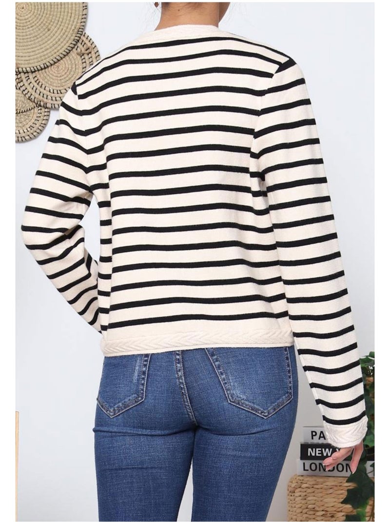 Pull Cardigan Kebello Beige - Kiabi