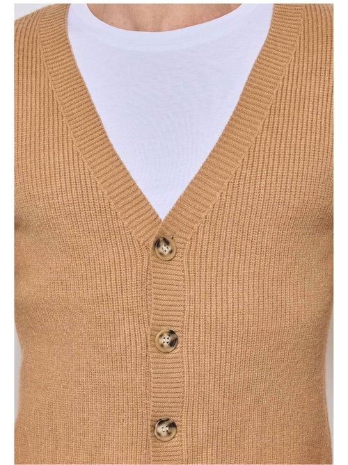 Pull cardigan Kebello - Kiabi