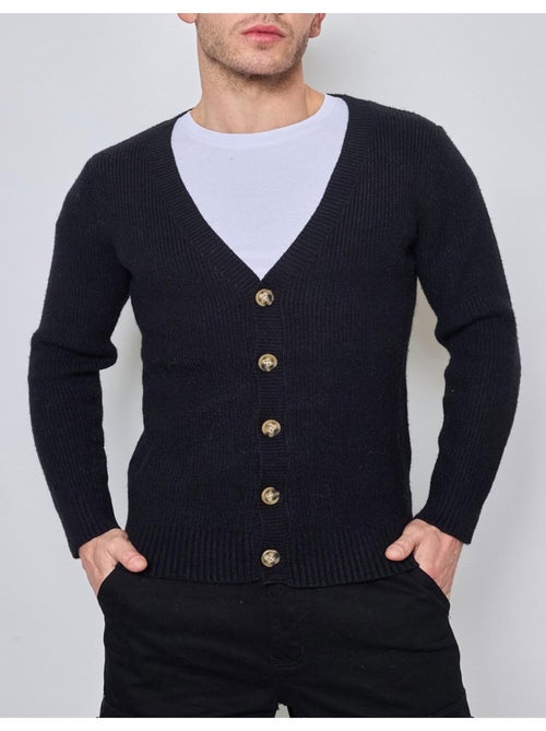 Pull cardigan Kebello - Kiabi