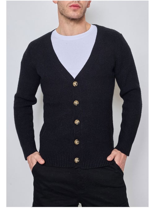 Pull cardigan Kebello - Kiabi