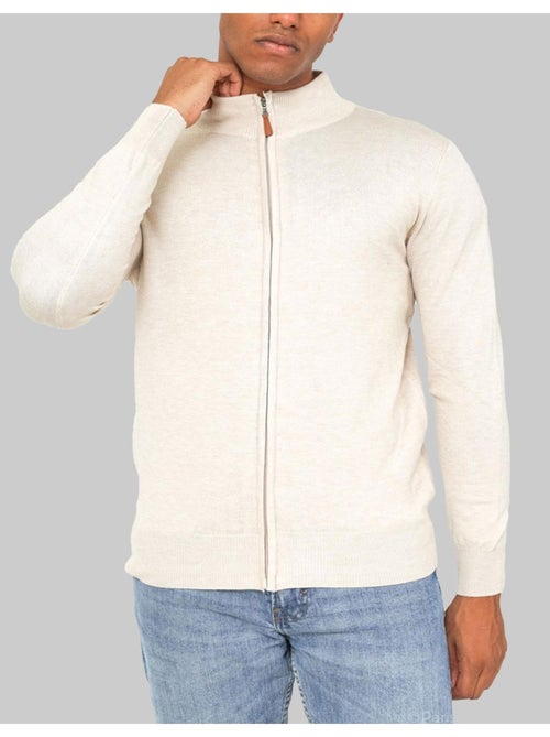 Pull cardigan zip Kebello - Kiabi