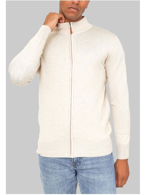 Pull cardigan zip Kebello - Kiabi