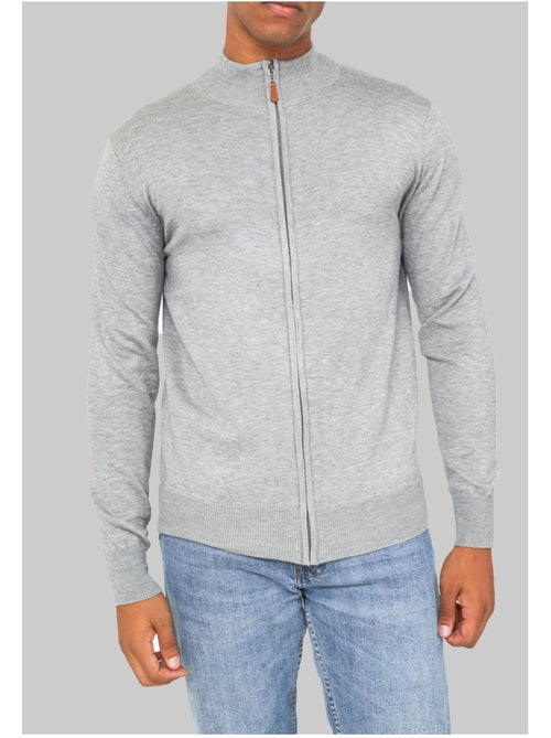 Pull cardigan zip Kebello - Kiabi
