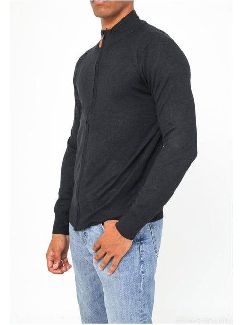 Pull cardigan zip Kebello - Kiabi