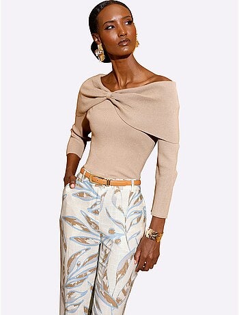 Pull Carmen 70% Viscose (ecovero) - Taille Standard - Helline