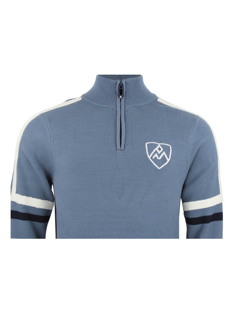 Pull CASTA - PEAK MOUNTAIN Bleu - Kiabi