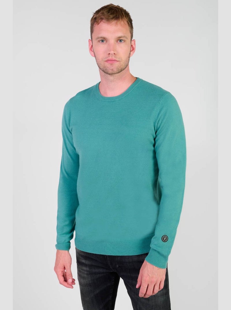 Pull CEVOR 'Le Temps Des Cerises' Bleu - Kiabi