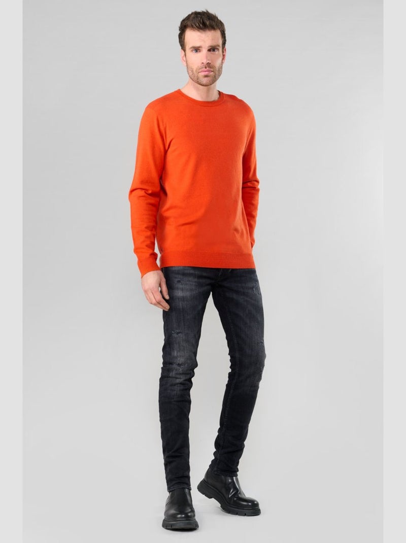 Pull CEVOR 'Le Temps Des Cerises' Orange - Kiabi