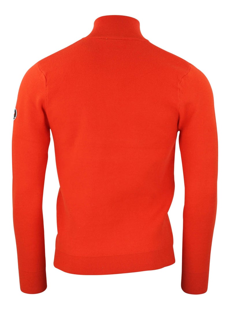 Pull   CHARLITO - PEAK MOUNTAIN Orange corail - Kiabi