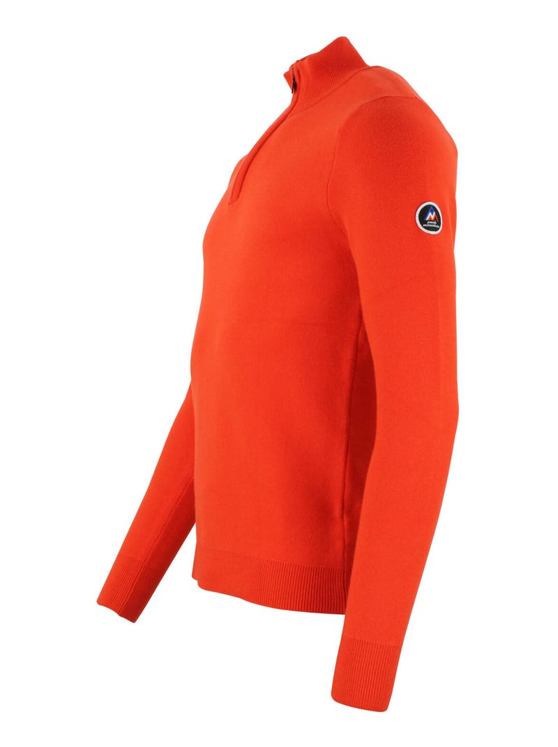 Pull   CHARLITO - PEAK MOUNTAIN Orange corail - Kiabi