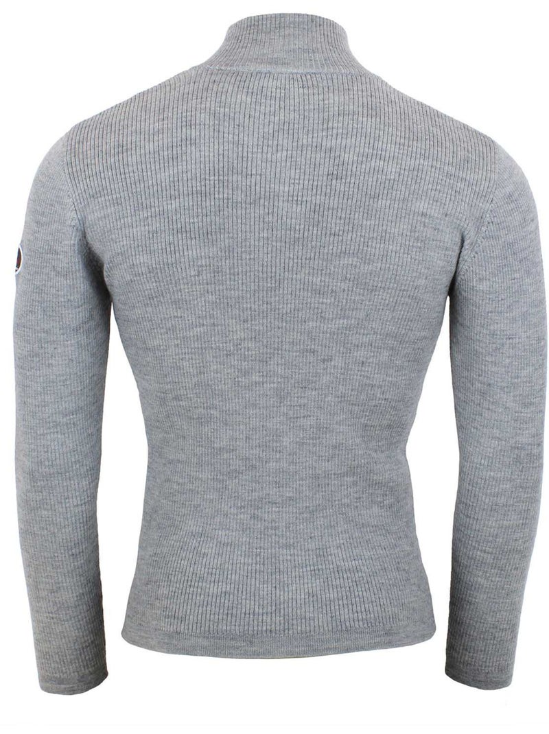 Pull   CHARLY - PEAK MOUNTAIN Gris - Kiabi