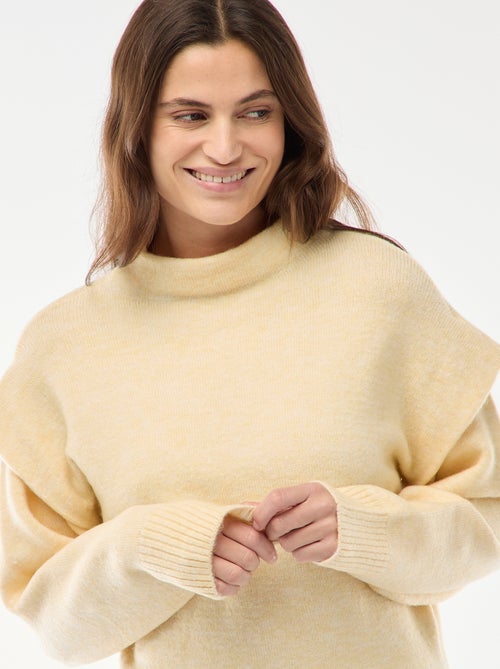 Pull chaud à col montant - Kiabi