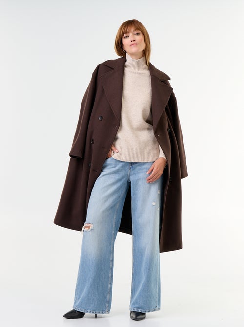 Pull chaud col montant - Kiabi
