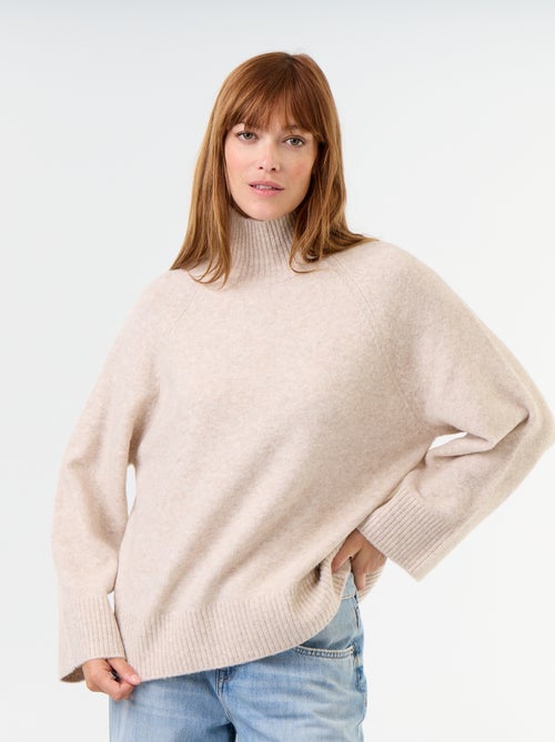 Pull chaud col montant - Kiabi