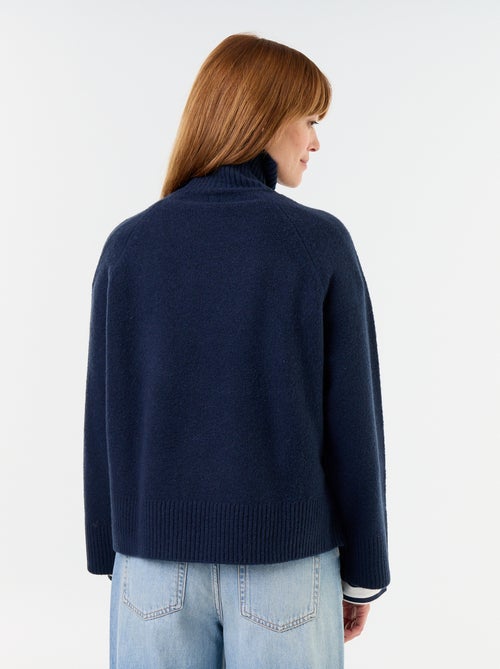 Pull chaud col montant - Kiabi
