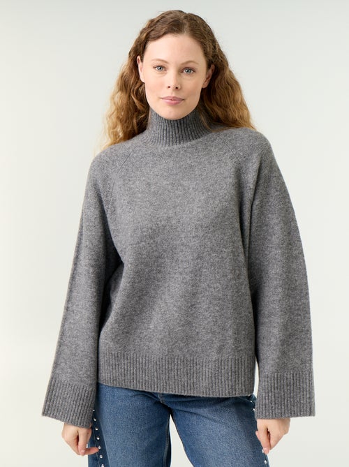 Pull chaud col montant - Kiabi Pull chaud col montant - Kiabi
