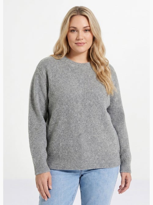 Pull chaud côtelé avec laine et fibres recyclées - Afibel - Kiabi Pull chaud côtelé avec laine et fibres recyclées - Afibel - Kiabi