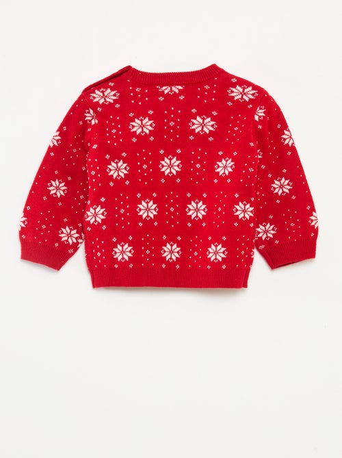 Pull chaud 'Disney' 'Minnie' en maille - Kiabi