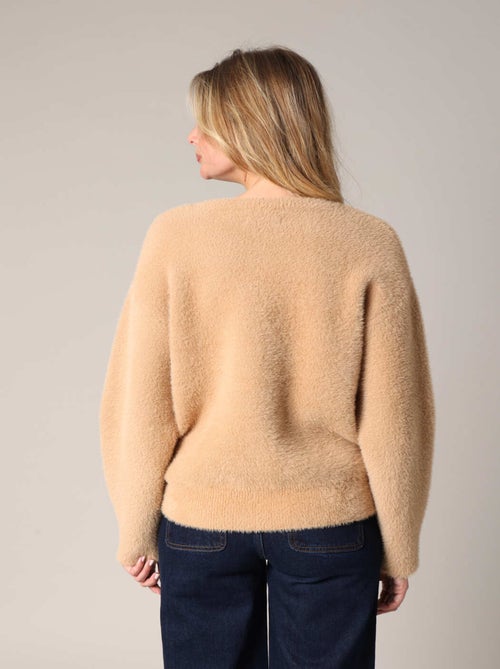 Pull chaud & duveteux 'Deeluxe' - Kiabi Pull chaud & duveteux 'Deeluxe' - Kiabi