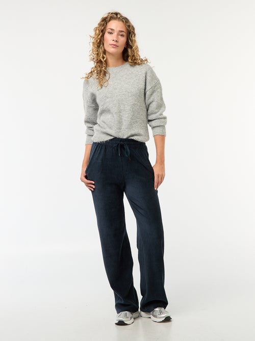 Pull chaud en maille moulinée - Kiabi