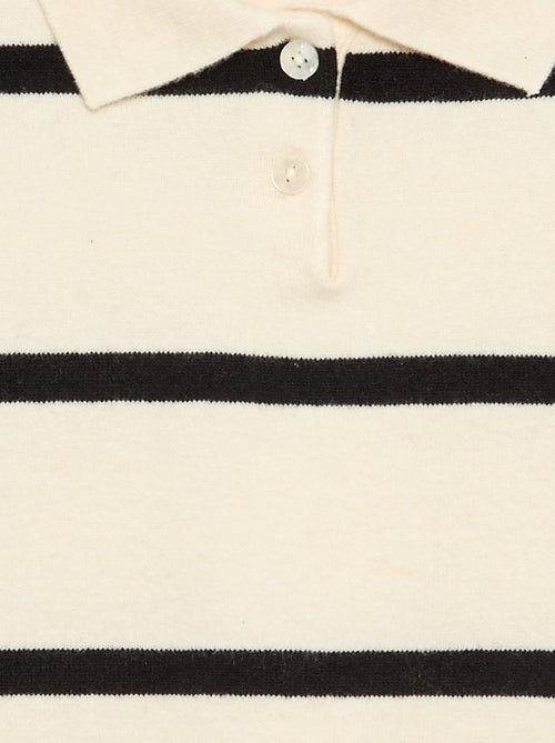 Pull chaud forme polo - Kiabi Pull chaud forme polo - Kiabi