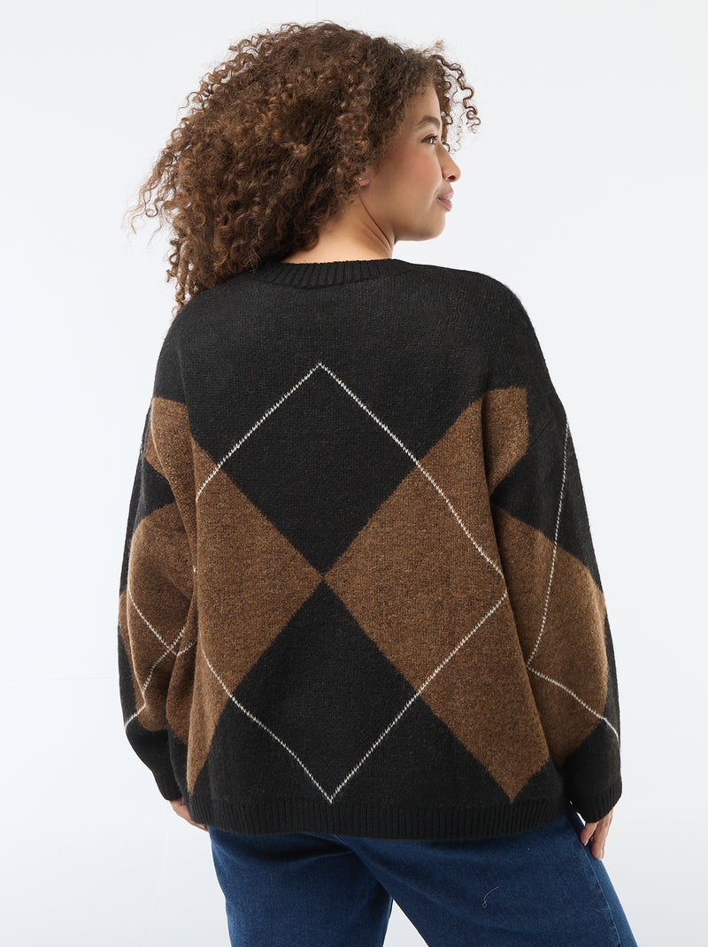Pull chaud Marron - Kiabi