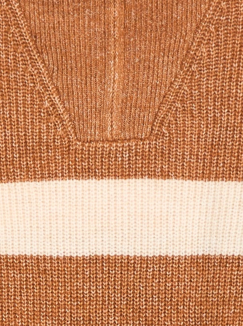 Pull chaud rayé - Kiabi