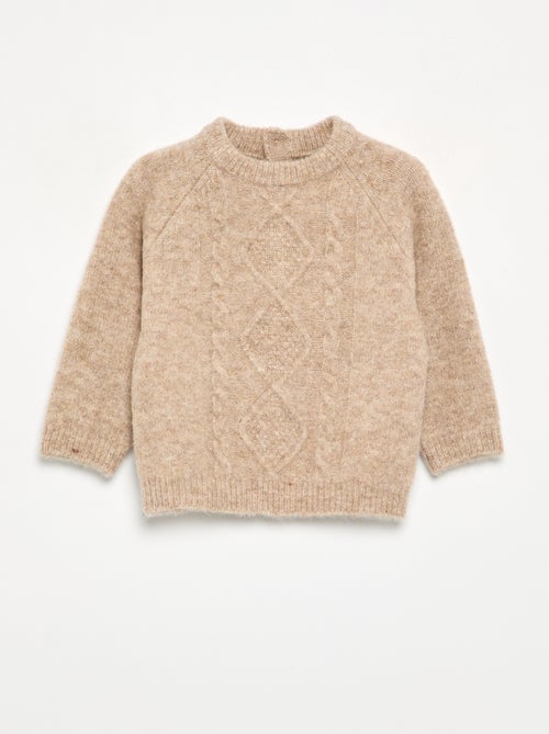 Pull chaud torsadé - Kiabi Pull chaud torsadé - Kiabi