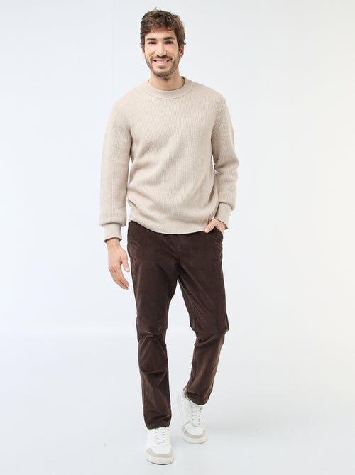 Pull chaud uni - Kiabi