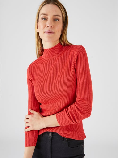 Pull-chaussette col montant 50% laine mérinos - Damart - Kiabi Pull-chaussette col montant 50% laine mérinos - Damart - Kiabi