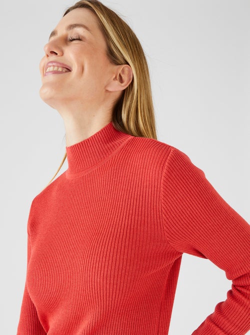 Pull-chaussette col montant 50% laine mérinos - Damart - Kiabi Pull-chaussette col montant 50% laine mérinos - Damart - Kiabi