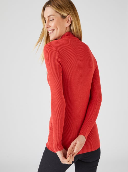 Pull-chaussette col montant 50% laine mérinos - Damart - Kiabi Pull-chaussette col montant 50% laine mérinos - Damart - Kiabi