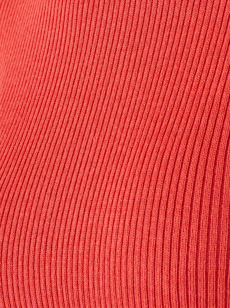 Pull-chaussette col montant 50% laine mérinos - Damart Blanc - Kiabi