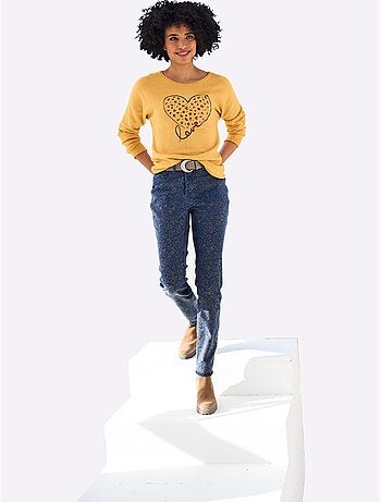 Pull Chauve-souris Bords Roulés - Taille Standard - Helline