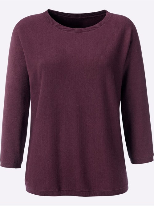 Pull Chauve-souris Manches Chauve-souris 3/4 - Taille Standard - Helline - Kiabi Pull Chauve-souris Manches Chauve-souris 3/4 - Taille Standard - Helline - Kiabi