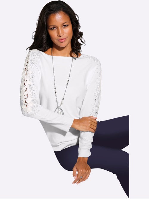 Pull chauve-souris viscose - taille standard - witt - Kiabi Pull chauve-souris viscose - taille standard - witt - Kiabi