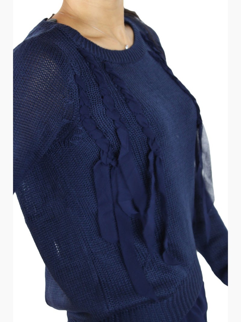 Pull Choi Kebello Bleu marine - Kiabi