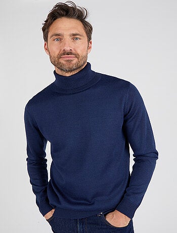 Pull classique col roulé - Damart