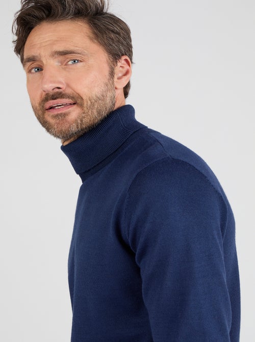 Pull classique col roulé - Damart - Kiabi